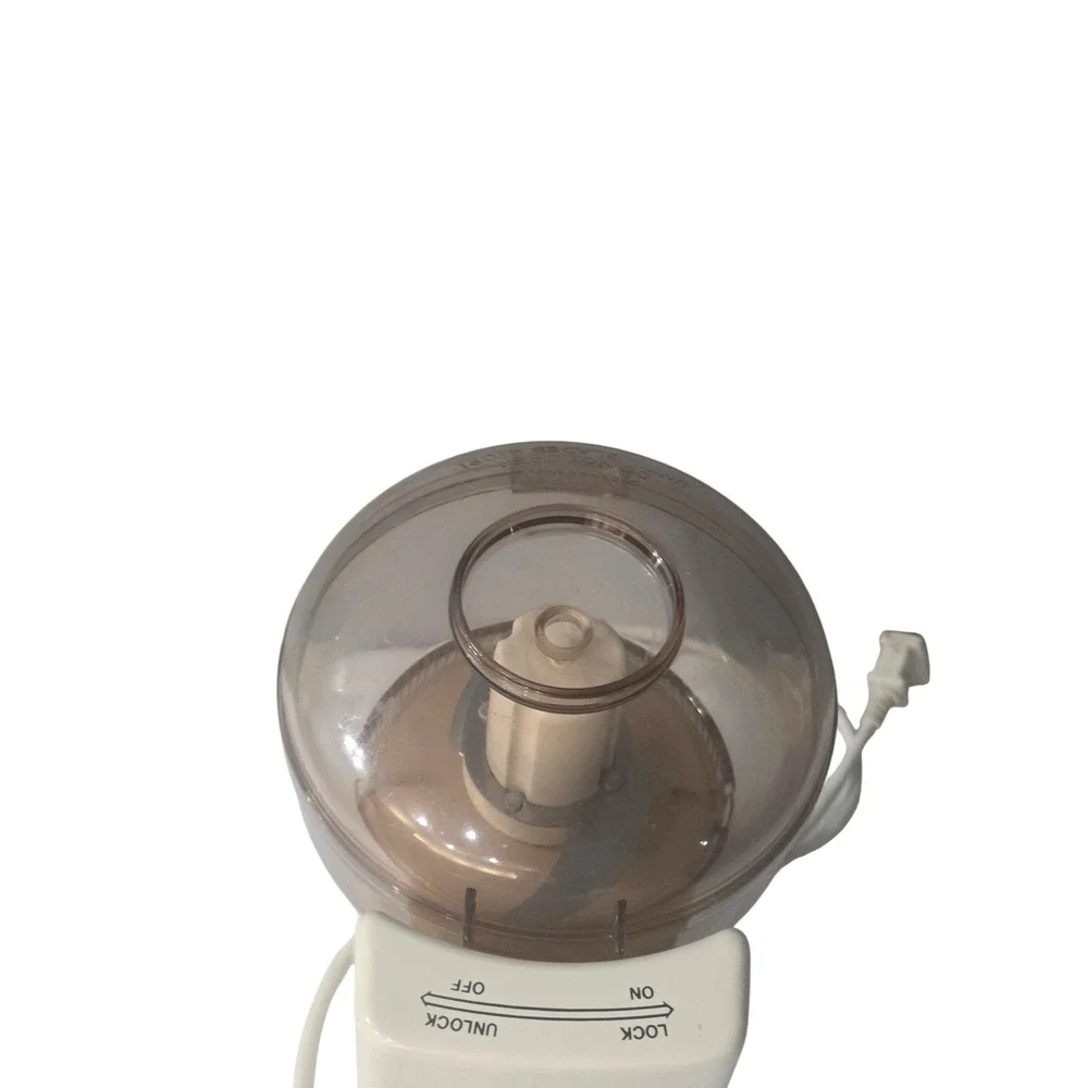 Sunbeam Oskar Mini Food Processor White 500W Model 14081 Vintage Made in France